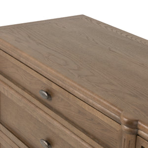 Toulouse 6 Drawer Dresser In Toasted Oak