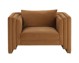 KIRA ARMCHAIR - MEG GOLD