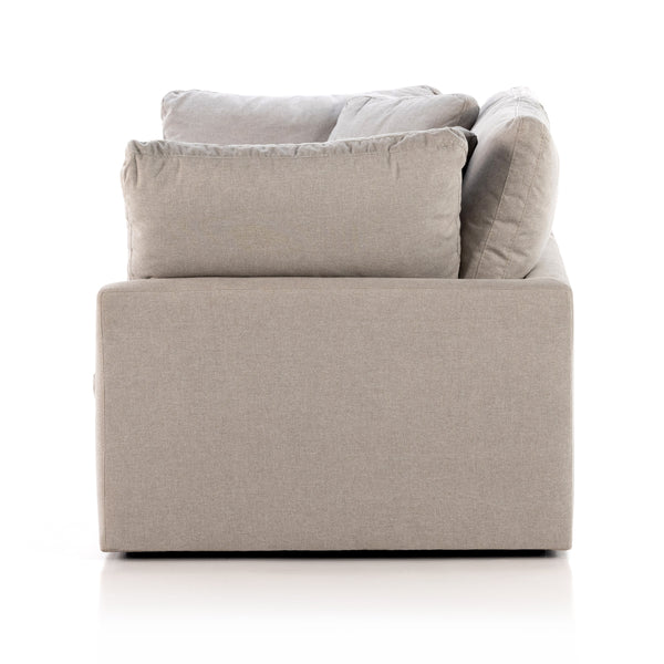Stevie 2 Pc Sectional Sofa In Dstn Flannel