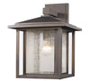 Aspen 1 Light Outdoor in Oil Rubbed Bronze Finish