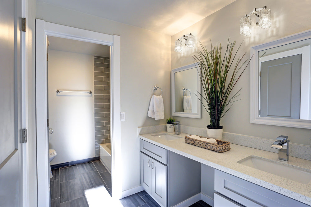 Aubrey 2 Light Vanity in Chrome Finish