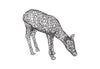 Crazy Wire Deer, Doe