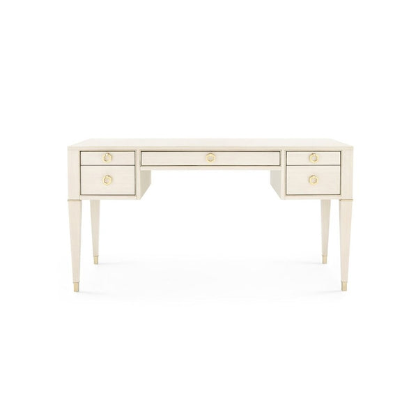 MORRIS DESK, BLANCHED OAK