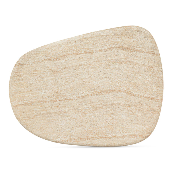 Moe's Warby Outdoor Coffee Table in Beige