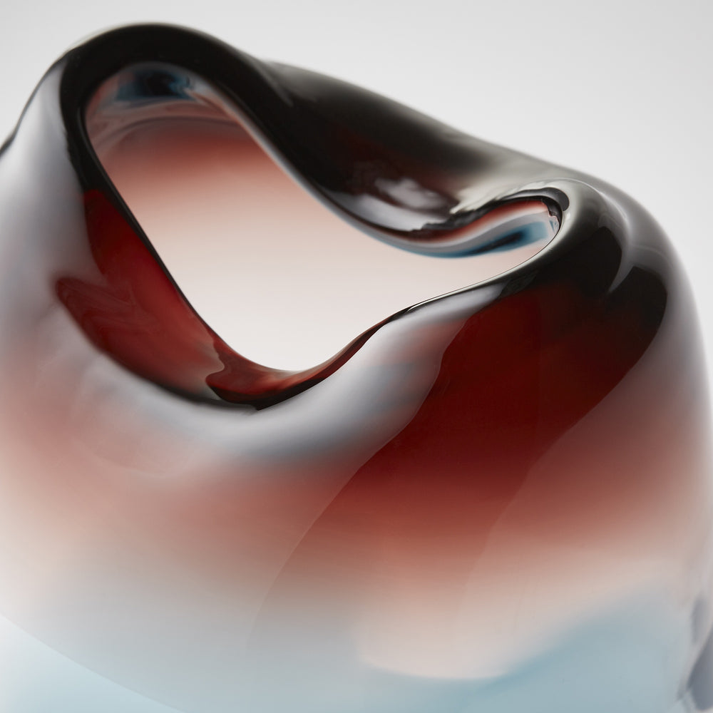 Sweet Saffron Vase in Plum