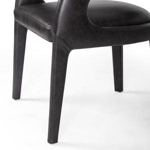 Hawkins Dining Chair In Sonoma Black