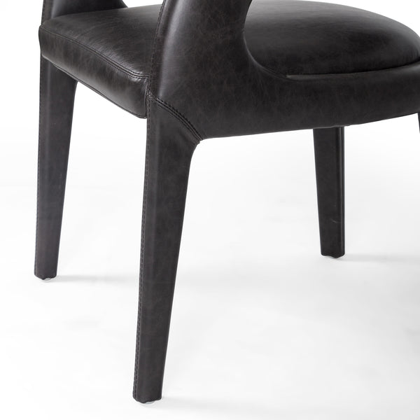 Hawkins Dining Chair In Sonoma Black