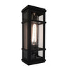 Granger Square SC13111BK Outdoor Wall Light in Black