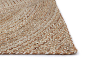 PRESCOTT HAND-BRAIDED RUG - WARM NATURAL - 10' X 14'