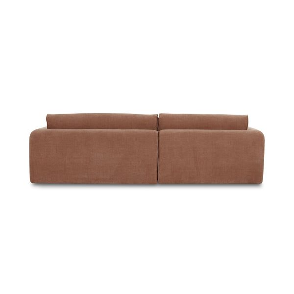 Moe's Madrid Left Sectional in Heritage Pink