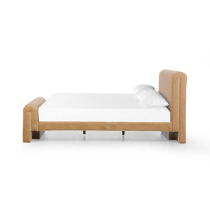 OPEN BOX - Mitchell Bed In Surrey Camel In Queen