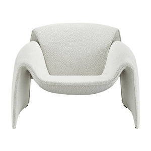 Hilda Fabric Accent Arm Chair, Boucle Beige