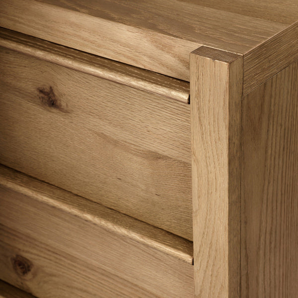 Aramis 6 Drawer Dresser - Sandy Oak Resawn