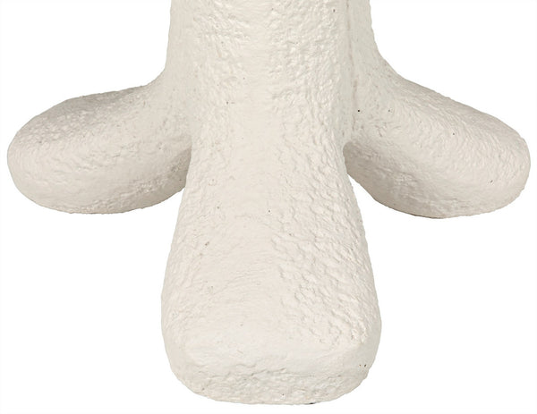 Laramy Fiber Cement Side Table in White
