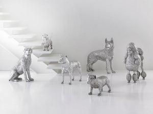 Dachshund Dog, Silver Leaf