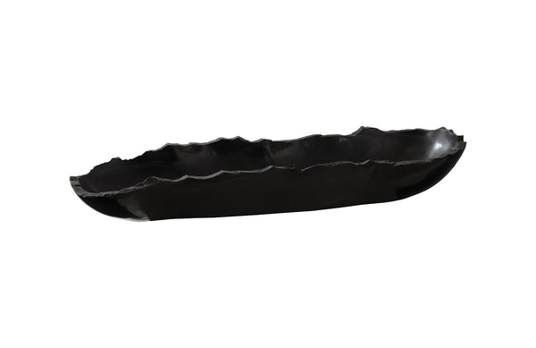 Aragonite Canoe Bowl, Black, Smallall