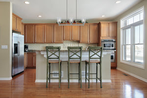 Bohin 3 Light Island/Billiard in Brushed Nickel  Finish