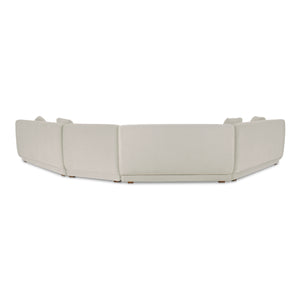 Fraser 4 Piece Modular Sectional in Off White