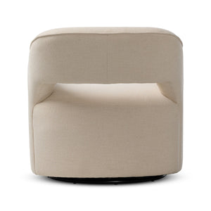 Blythe Swivel Chair - Crypton Wayfarer Snow