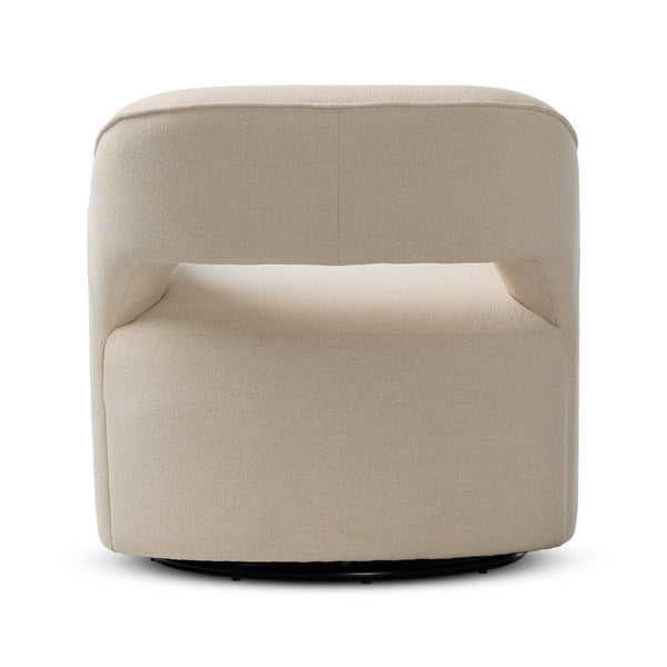 Blythe Swivel Chair - Crypton Wayfarer Snow
