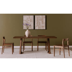 Silas Walnut Dining Table 8-Person