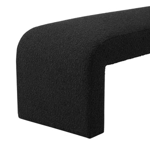 Vioreen Boucle Bench, Stanton Black