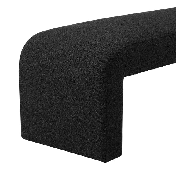 Vioreen Boucle Bench, Stanton Black