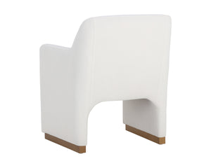 JAIME DINING ARMCHAIR - FIOR VANILLA