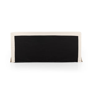 Aidan King Size Slipcover Bed - Brussels Natural