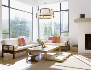Lenyx Pendant 8 Light Pendant in Iron Ore Finish