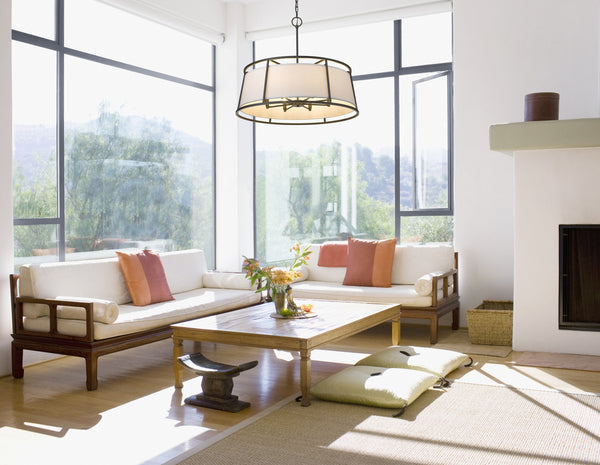 Lenyx Pendant 8 Light Pendant in Iron Ore Finish