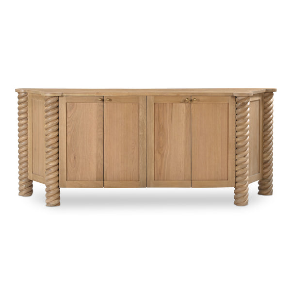 Moe's Treccia Sideboard in Natural Oak