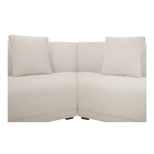 Fraser 3 Piece Modular Sectional in Off White