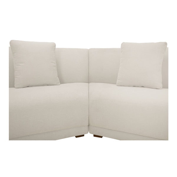 Fraser 3 Piece Modular Sectional in Off White