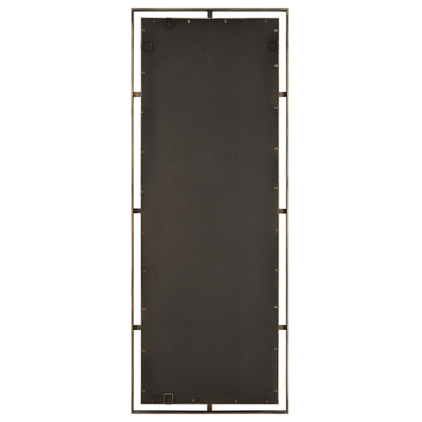 Carrizo Tall Bronze & Gold Mirror