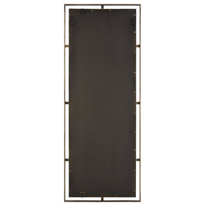 Carrizo Tall Bronze & Gold Mirror