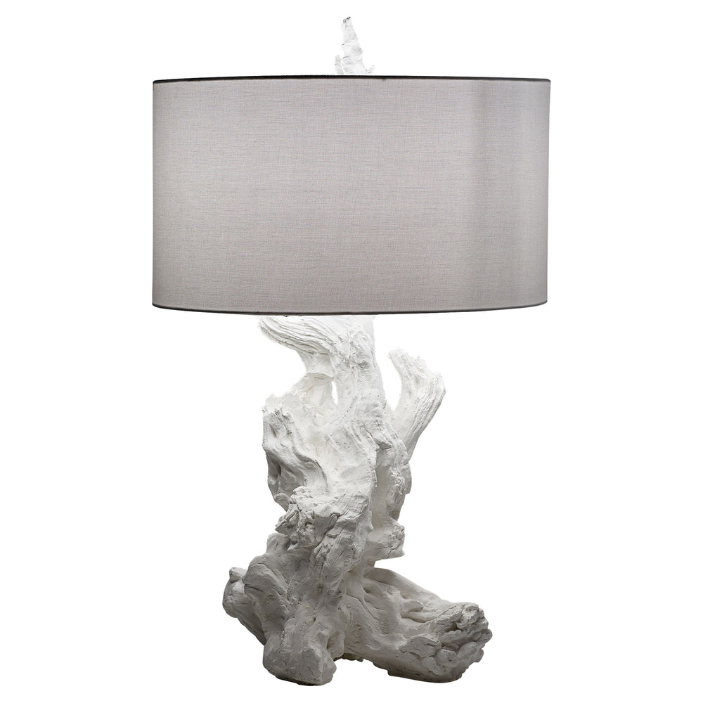 Driftwood Table Lamp | White