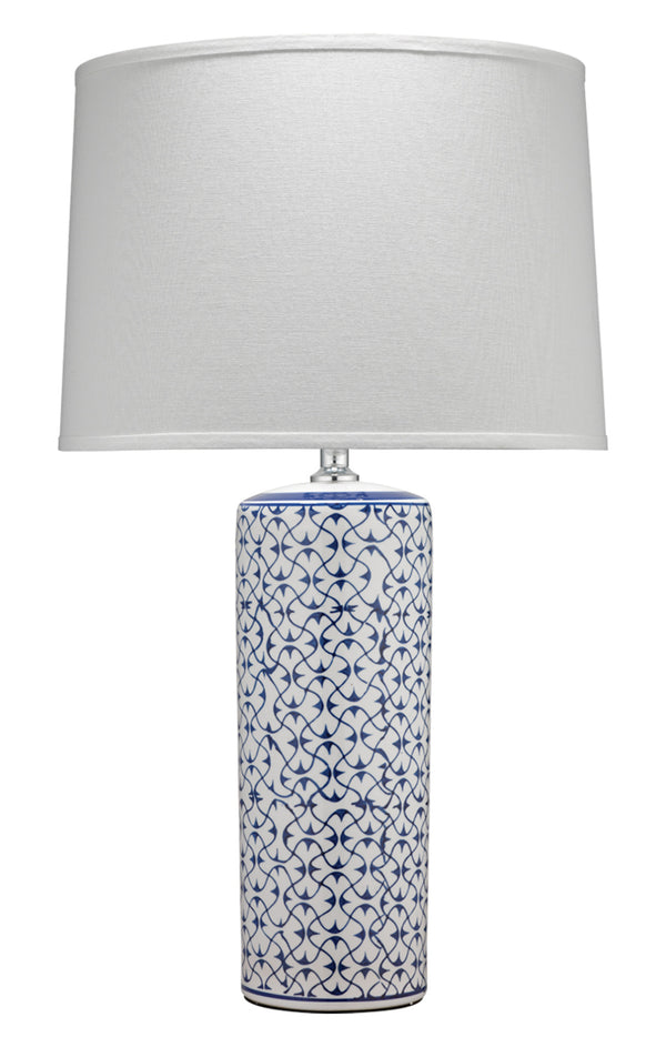 Vivian Ceramic Table Lamp, Blue