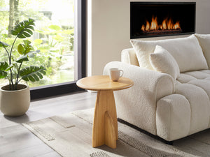 Zephyr Side Table, Wheat