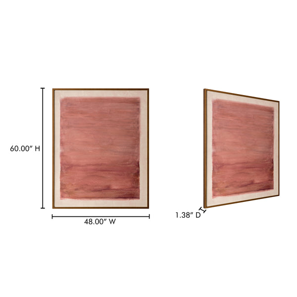 Solo Framed Painting in Multicolor