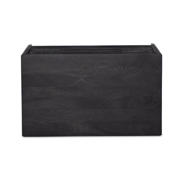 Sydney Large Nightstand - Black Wash