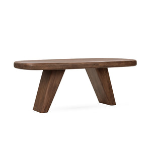Harvey Solid Wood Desk in Chestnut Finish