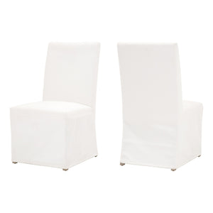 Levi Slipcover Dining Chair, Set of 2