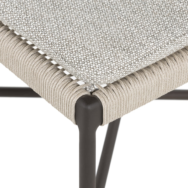 Miller Outdoor Dining Chair In Bronze