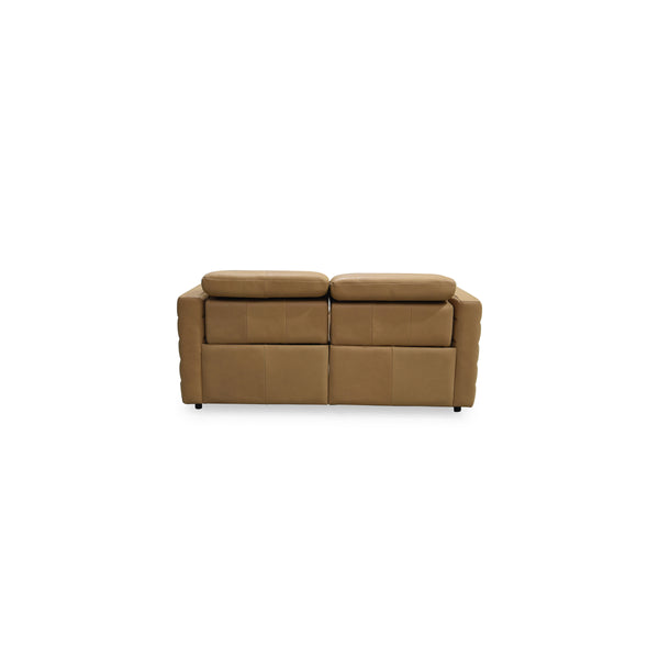 Moe's Juno Power Recliner Sofa in Tan Leather