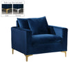 Lucy Chair In Navy Velvet