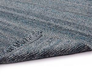 LINDAU HAND-WOVEN RUG - TEAL - 9' X 12'