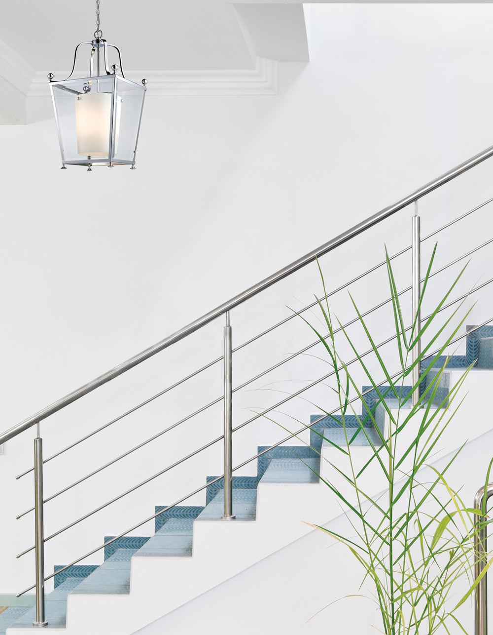 Ashbury 8 Light Pendant in Chrome Finish