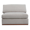 Rue Slipper Chair in Flecked Grey