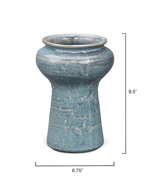 Snorkel Ceramic Decorative Set of 2 Vases